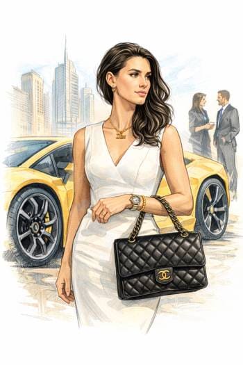 An average woman in Dubai