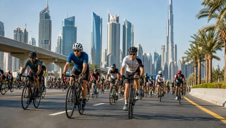 Dubai Ride 2026 on Sheikh Zayed Road