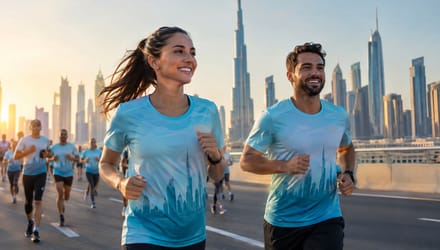 Dubai Run 2026 T-shirt