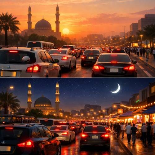 Visiting Dubai During Ramadan - Traffic Changes