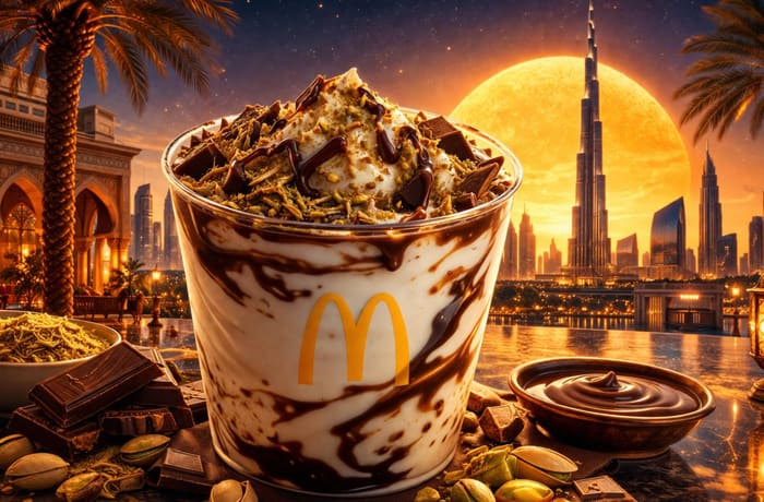 McFlurry Dubai Chocolate