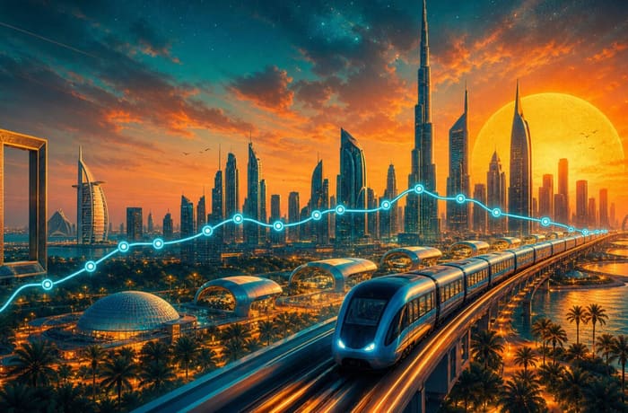 Dubai Metro Blue Line Stations