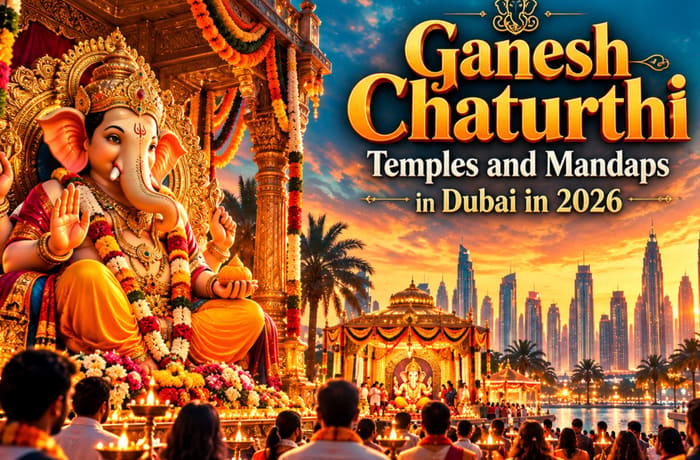Ganesh Chaturthi Temples and Mandaps in Dubai 2026