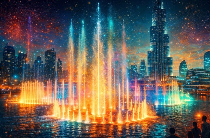 Dubai Fountain Show
