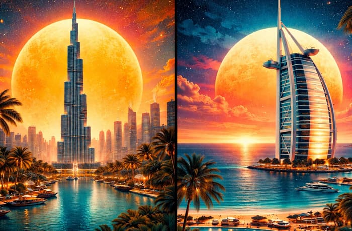 Burj Khalifa vs Burj Al Arab