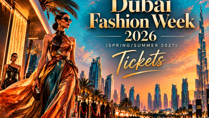 Dubai Fashion Week Tickets 2026 SS 2027