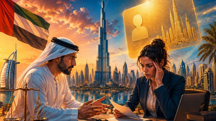 UAE Golden Visa Employment Dispute