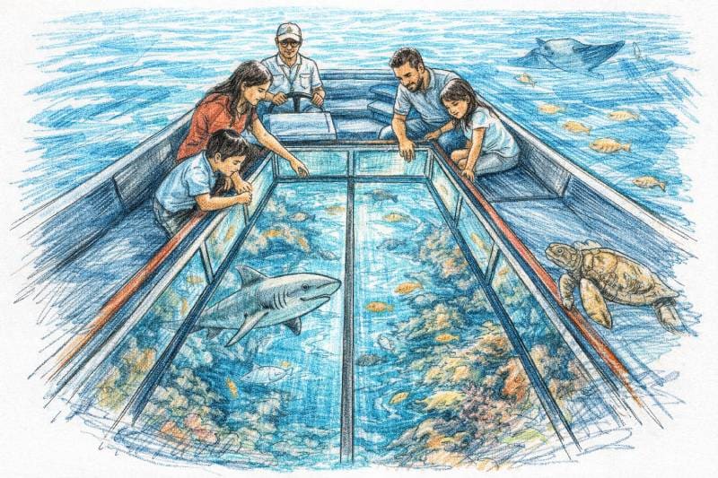 Glass-Bottom Boat