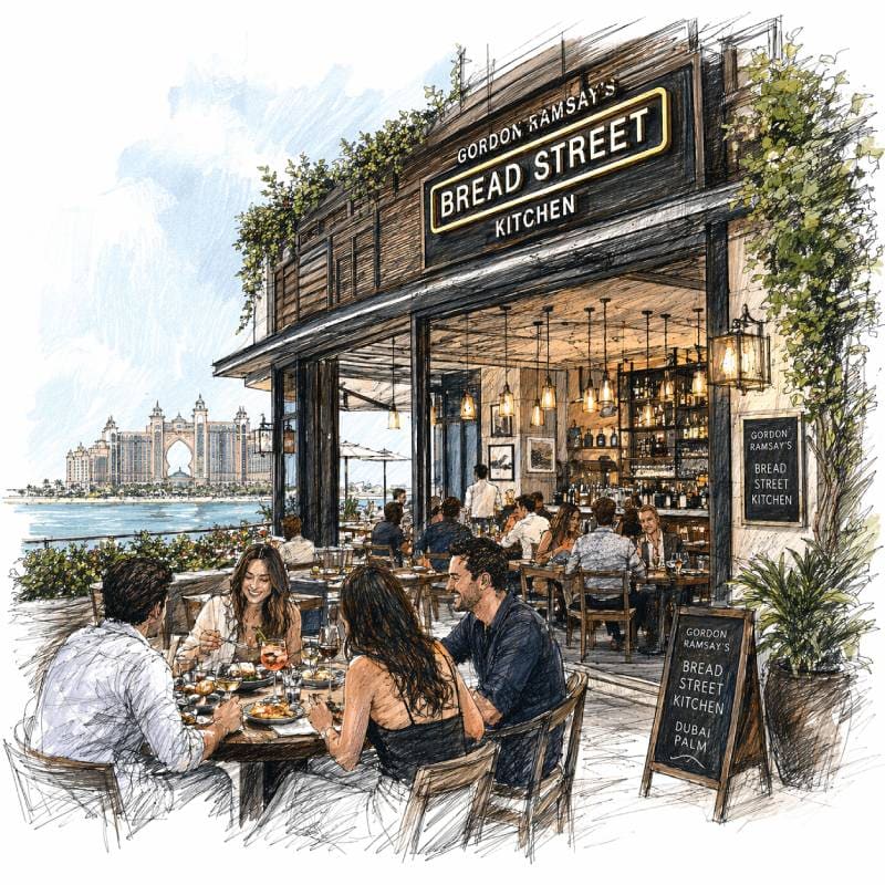 Gordon Ramsay's Bread Street Kitchen - Atlantis The Palm