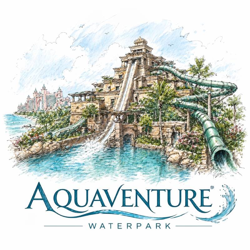 Aquaventure - Visit in Dubai Summer