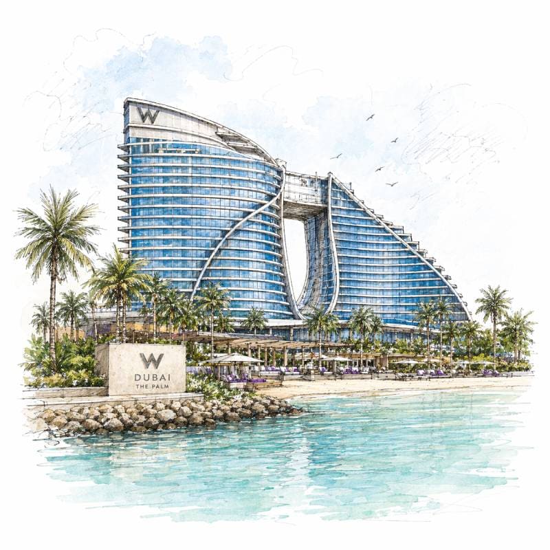 W Dubai The Palm - Palm Jumeriah Hotel