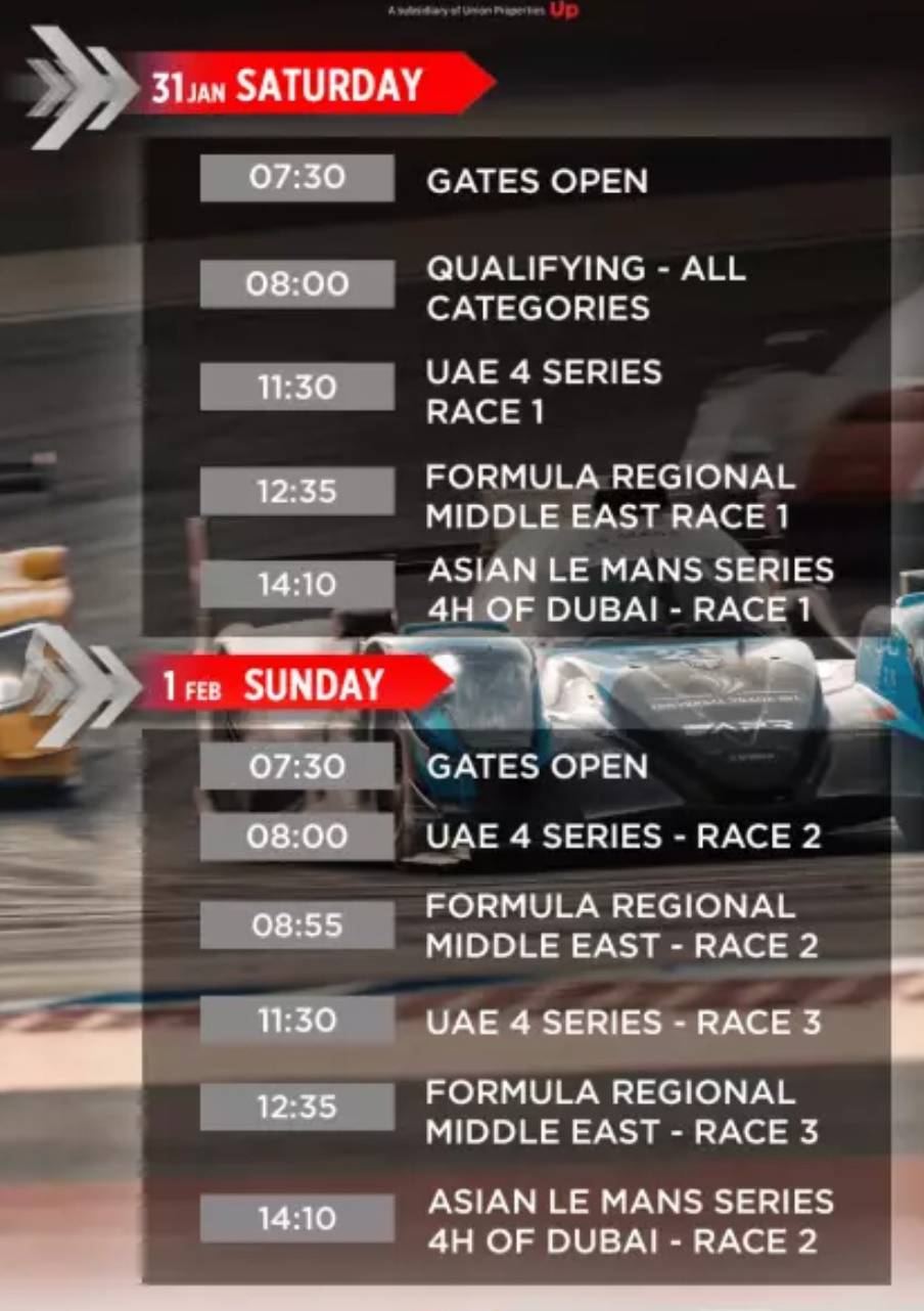 4 Hours of Dubai 2026