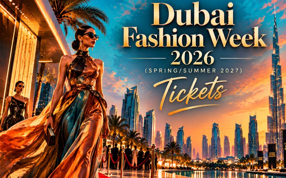 Dubai Fashion Week Tickets 2026 SS 2027