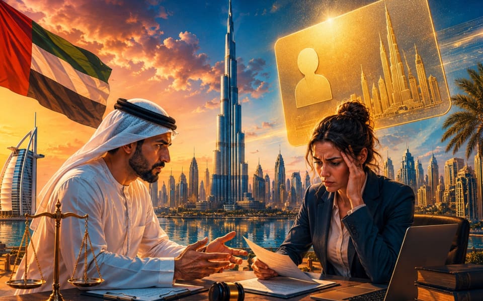 UAE Golden Visa Employment Dispute
