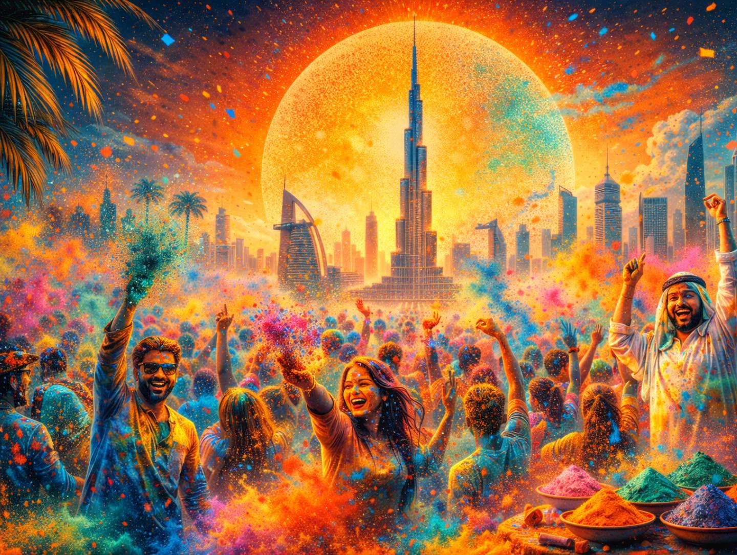 Holi in Dubai 2026