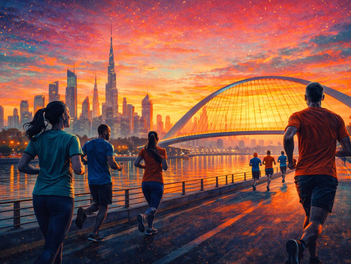 Dubai Canal Run