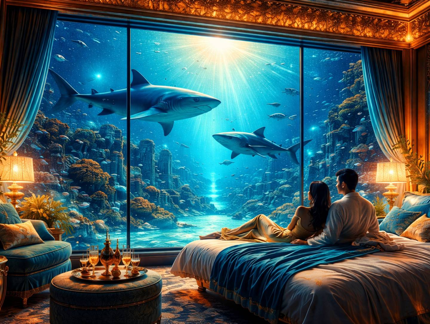 Dubai Hotel Underwater Rooms
