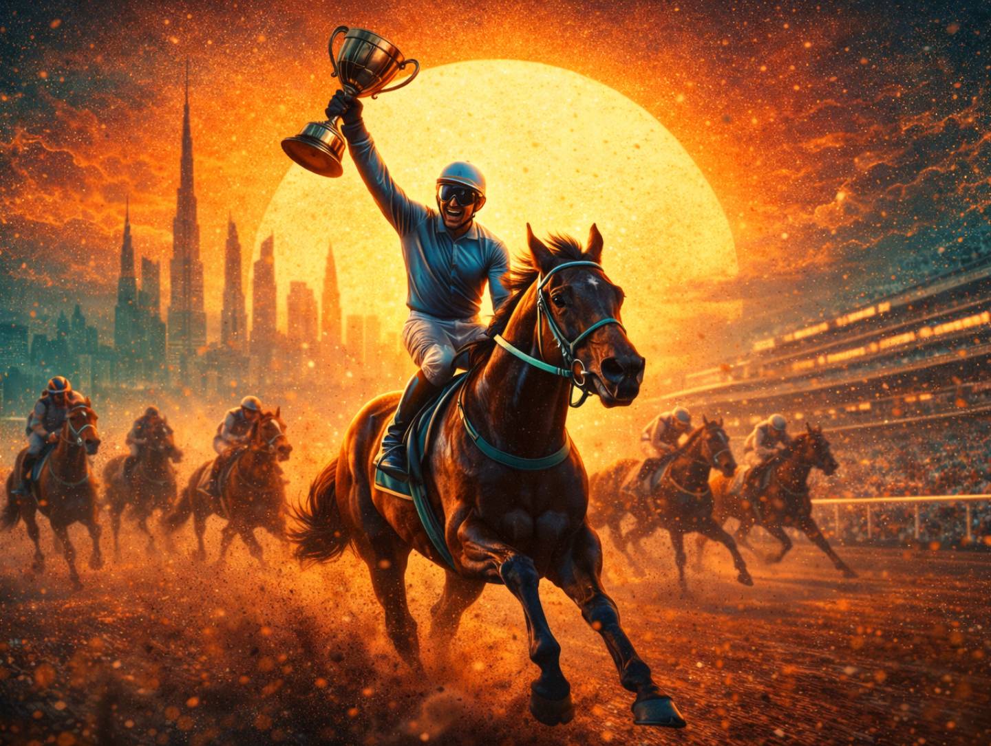 Magnitude Wins Dubai World Cup