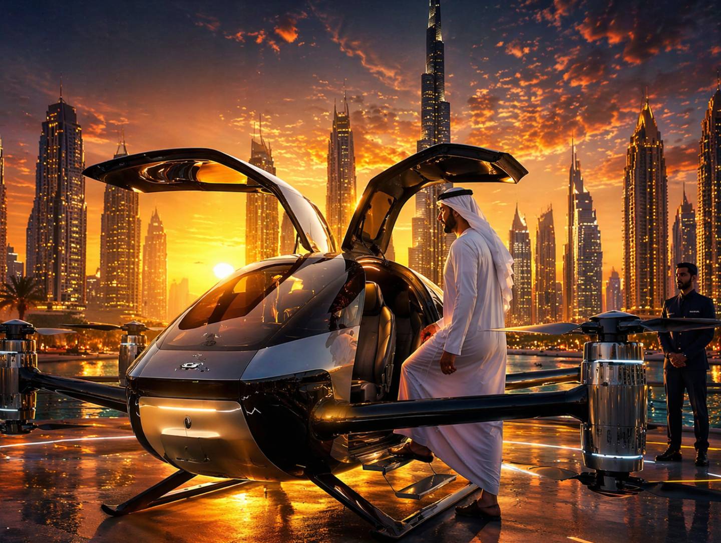 Fazza on Dubai Air Taxi