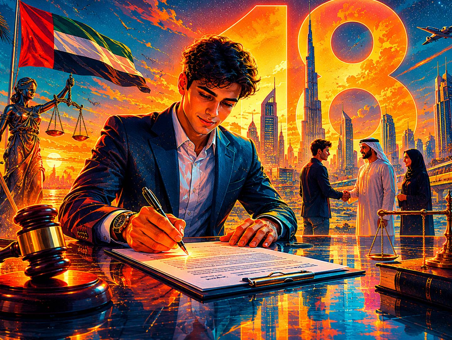 UAE Legal Age Drops to 18 on June 1: Can 18-Year-Olds Sign Contracts in UAE Now? 1 Can 18-Year-Olds Sign Contracts in UAE Now