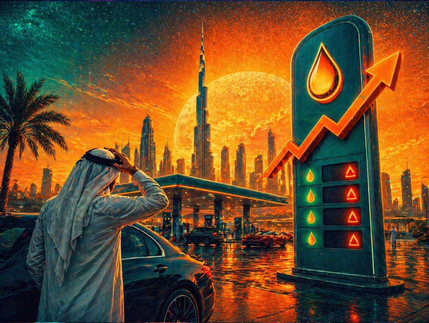 Dubai Petrol Price Hike