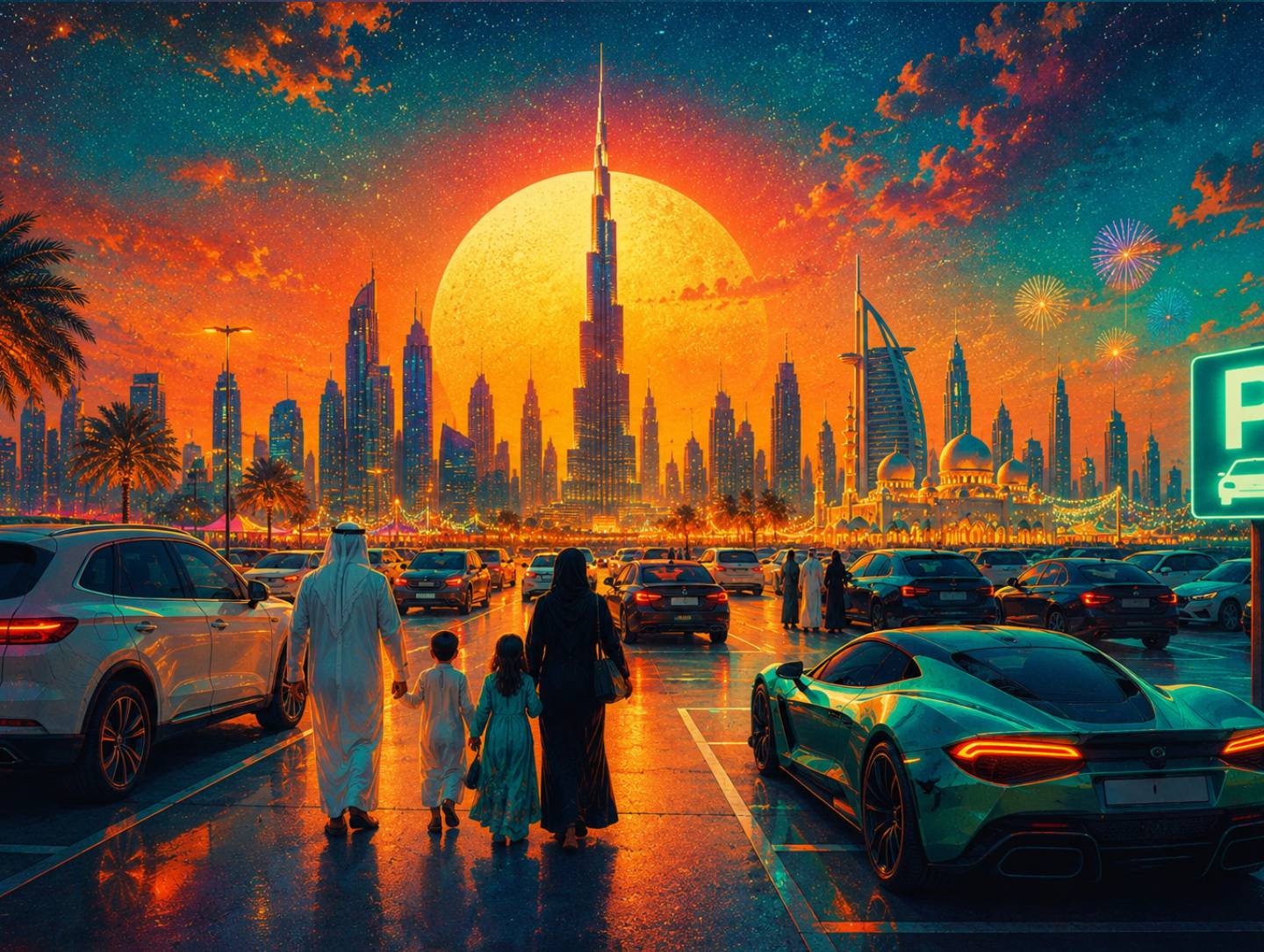 Eid Free Parking Dubai 2026