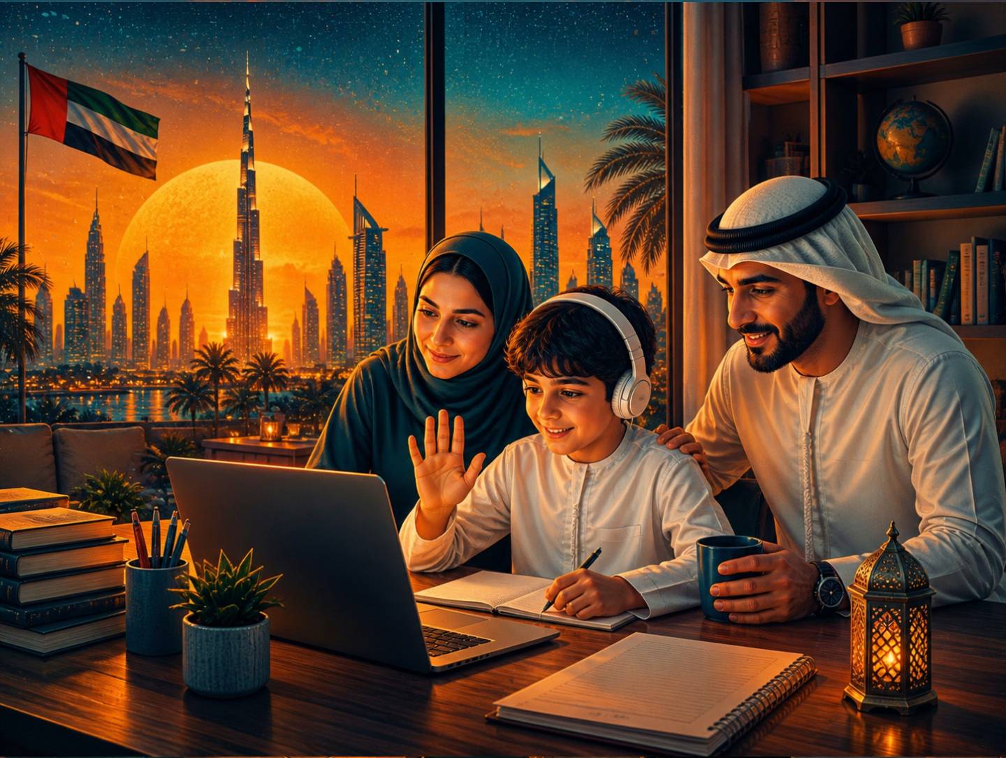 UAE schools distance learning notice for 5 to 8 May 2026 closure