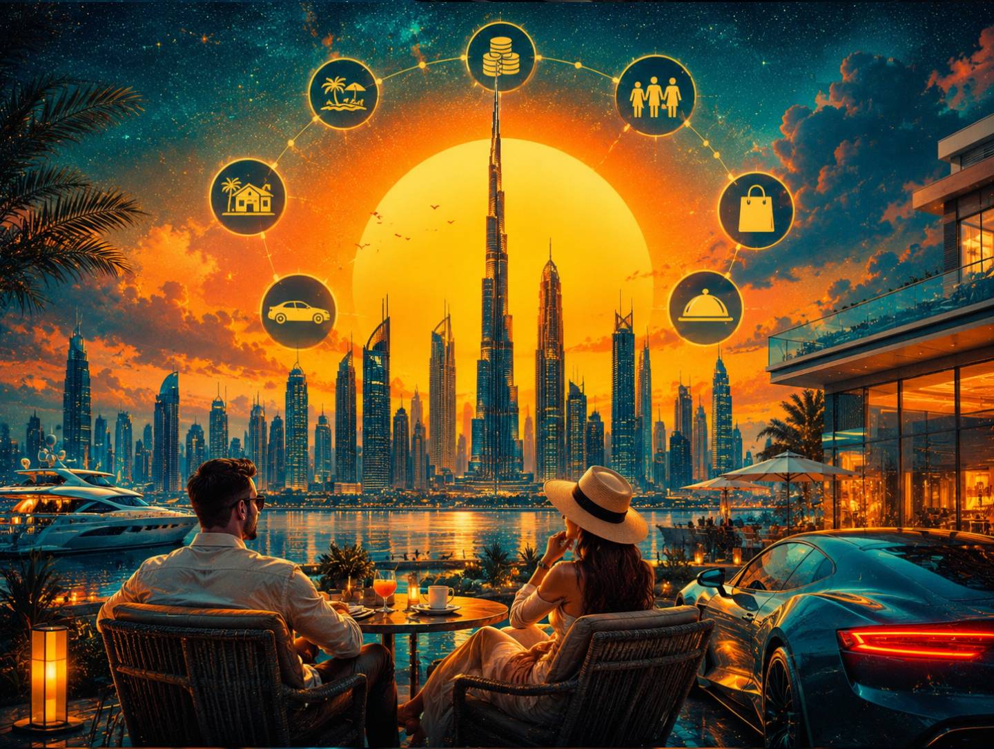 good salary to live in dubai