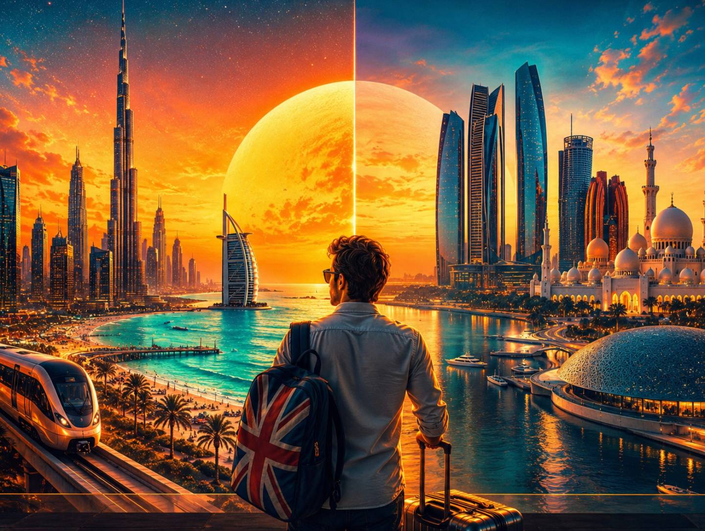 Dubai vs Abu Dhabi